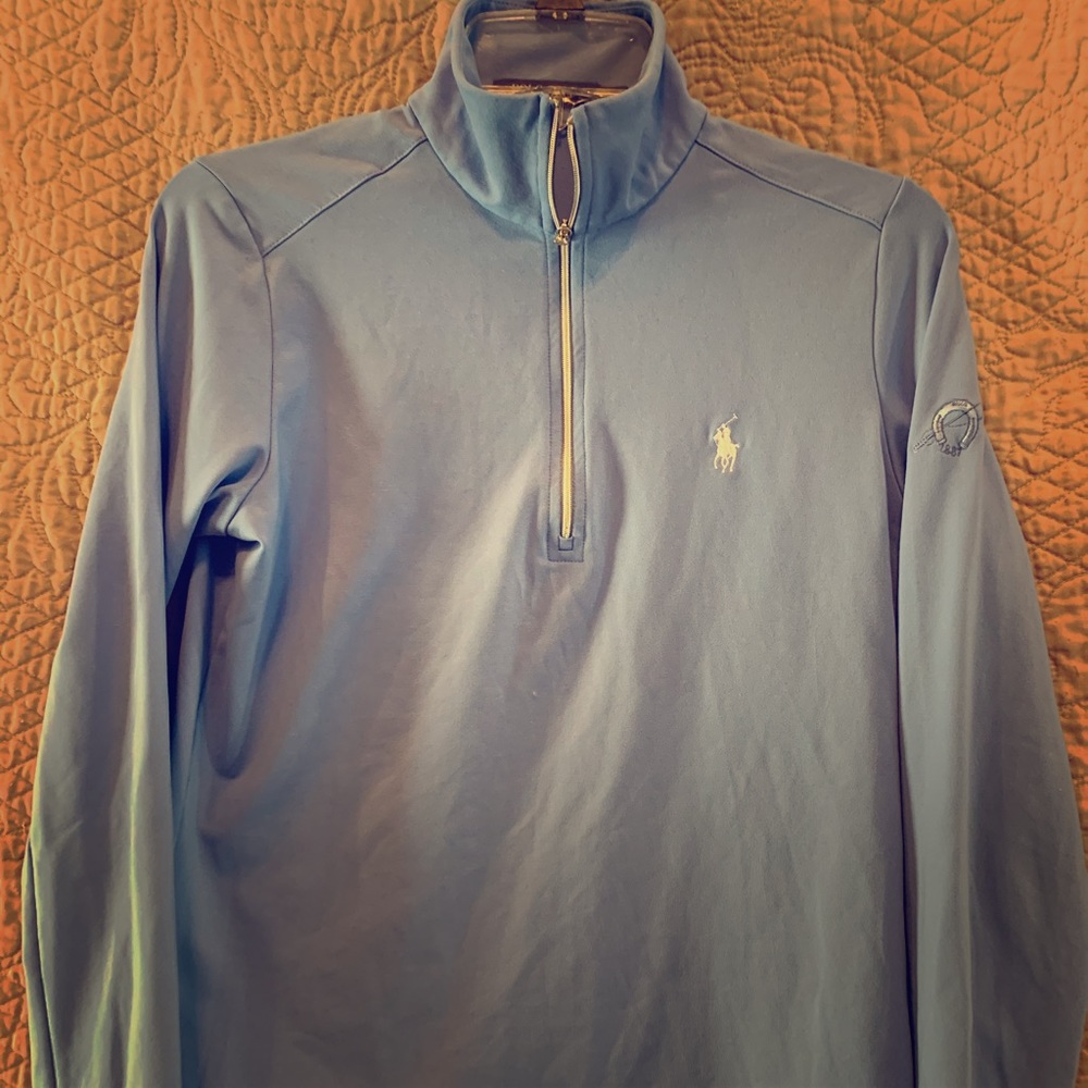 Baby blue PDC polo jacket